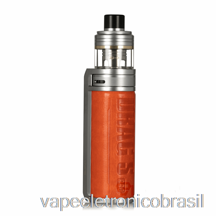 Vape Eletrônico Voopoo Drag S Pro 80w Starter Kit Califórnia Laranja